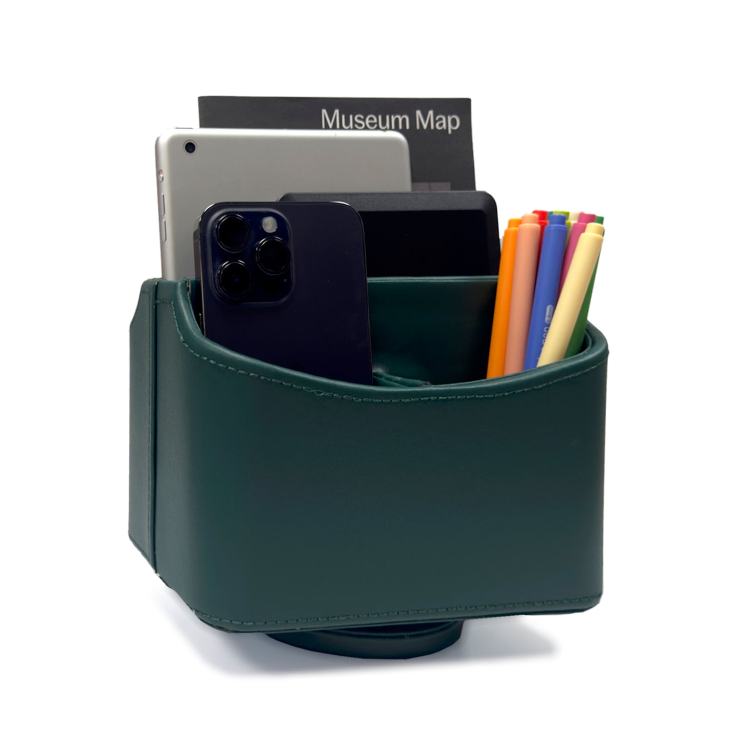 UnionBasic Rotating Desk Organizer, 360 Degree Desk Spinning Caddy, Pure Color
