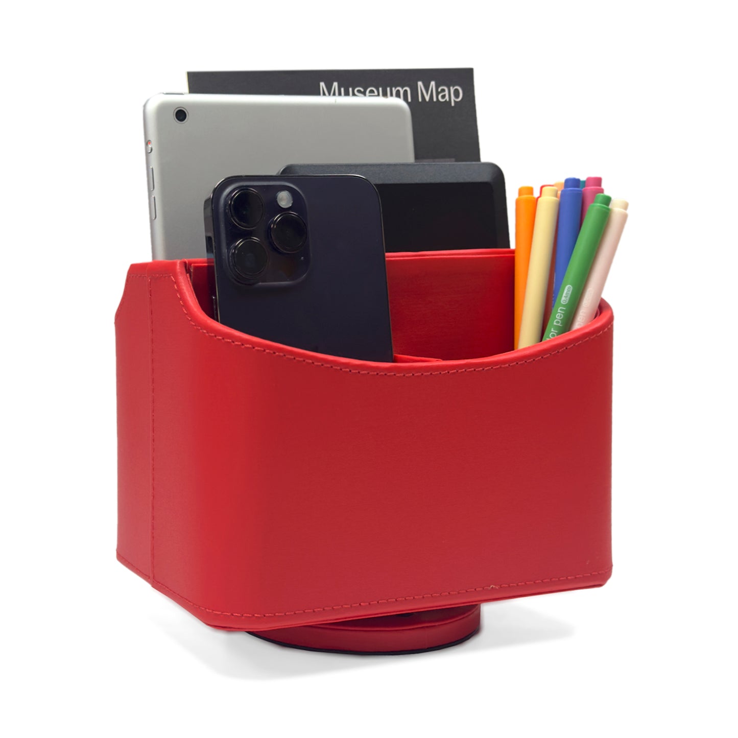 UnionBasic Rotating Desk Organizer, 360 Degree Desk Spinning Caddy, Pure Color