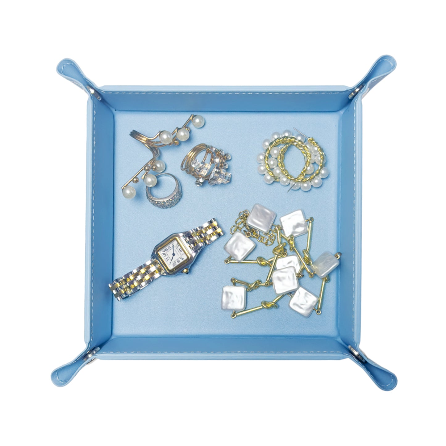 UnionBasic Small Valet Tray, Jewelry Tray, Entryway Catchall Caddy