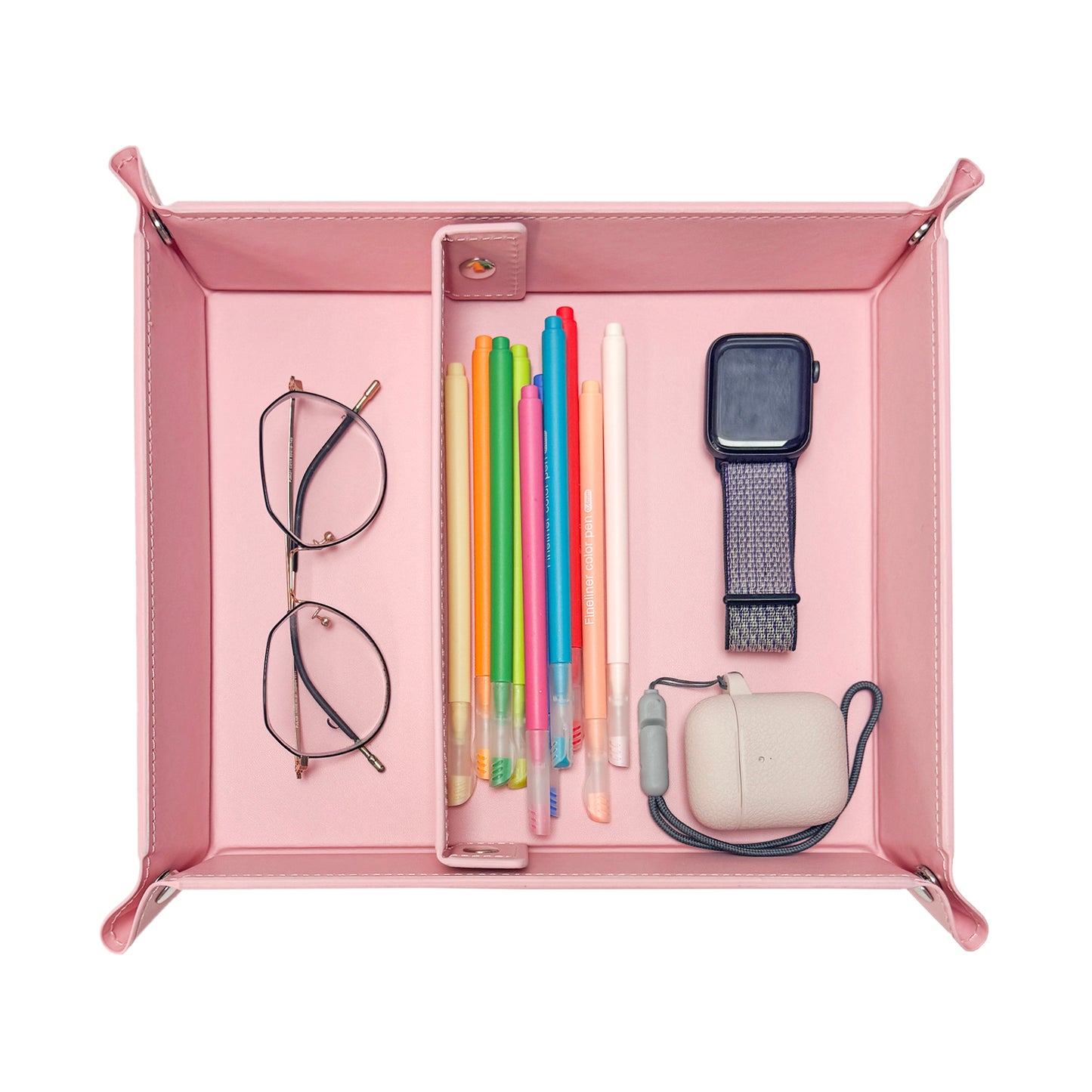 UnionBasic Small Valet Tray, Jewelry Tray, Entryway Catchall Caddy, Plus