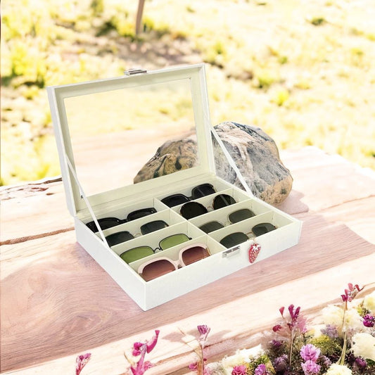 UnionPlus 8-Slot Sunglasses Organizer